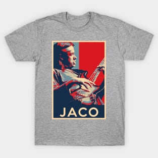 Jaco Pastorius Hope Poster - Sizes of Jazz Musician History T-Shirt